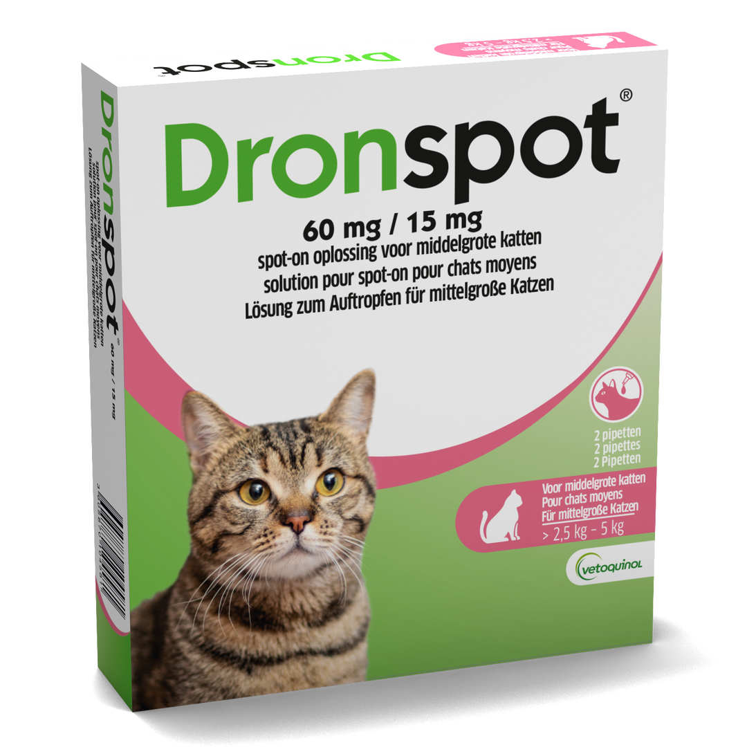 Dronspot Middelgrote Kat nieuwe verpakking