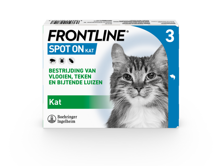 Frontline Spot On Kat 3 pipetten