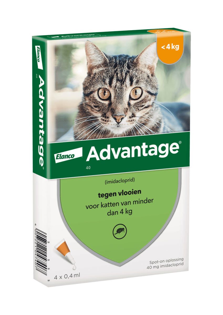 Advantage Kat voor minder dan 4 kg