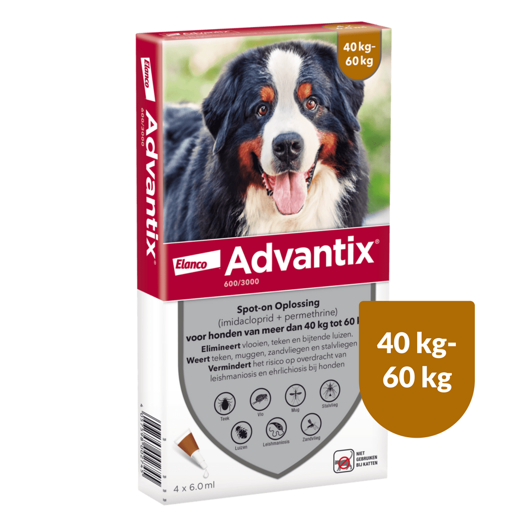 Advantix Hond - Anti Vlooien- en Tekendruppels