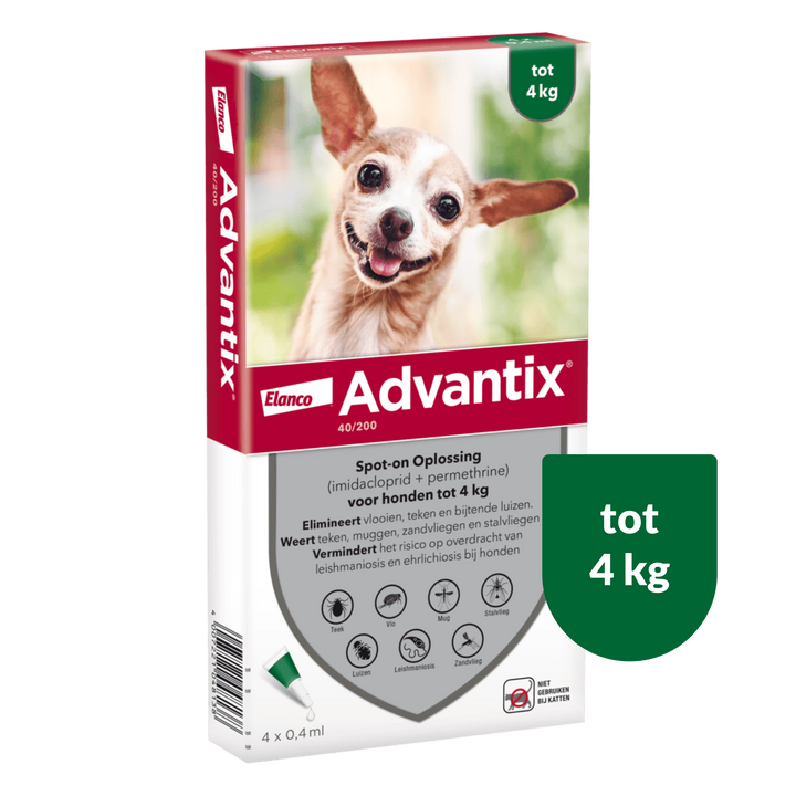 Advantix Hond - Anti Vlooien- en Tekendruppels