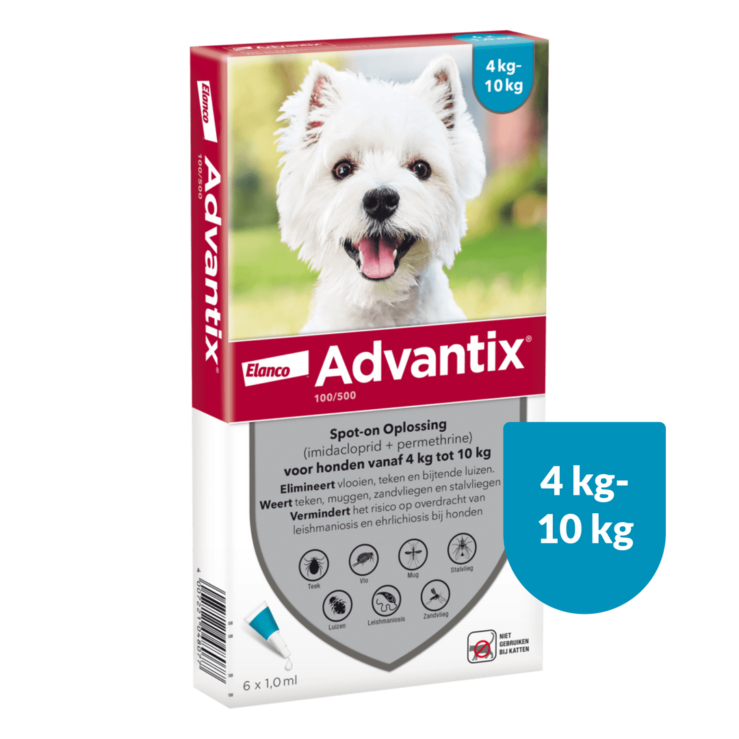 Advantix Hond - Anti Vlooien- en Tekendruppels