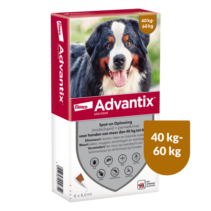 Advantix Hond - Anti Vlooien- en Tekendruppels