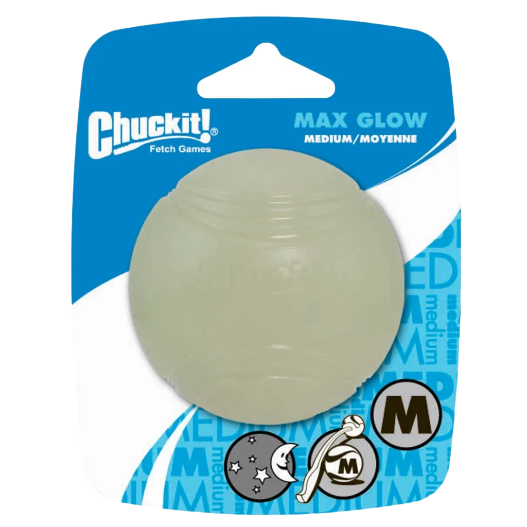 Chuckit Max Glow Hondenbal Medium