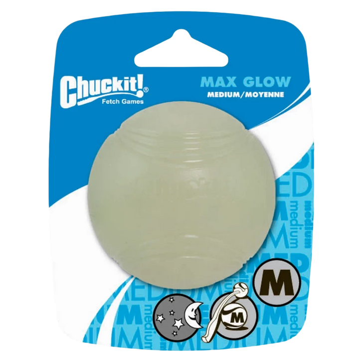 Chuckit Max Glow Hondenbal Medium