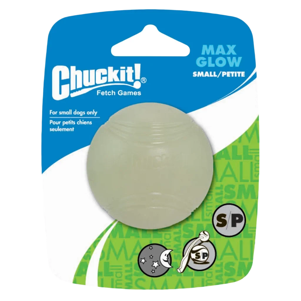 Chuckit Max Glow Hondenbal Small