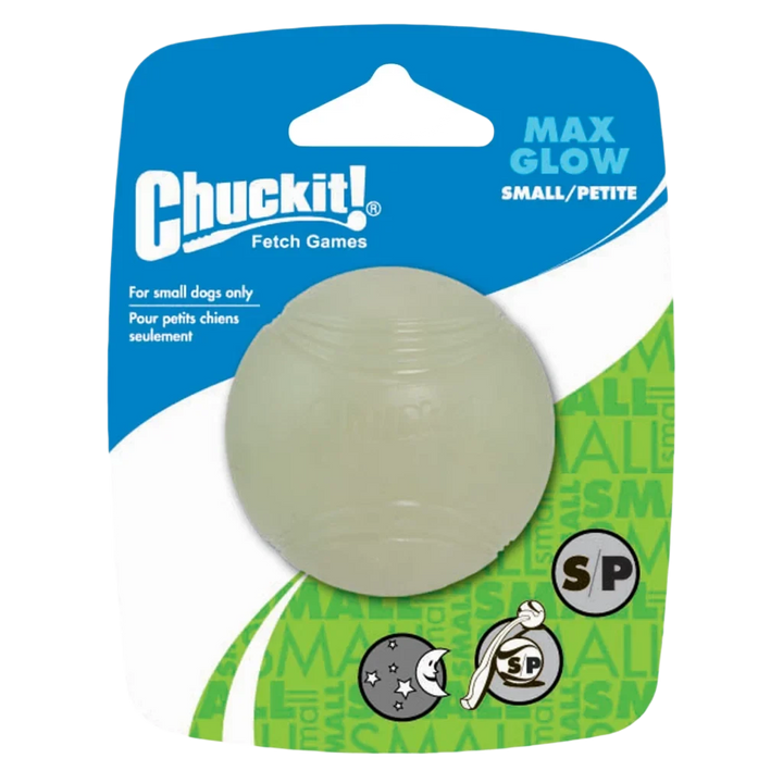 Chuckit Max Glow Hondenbal Small