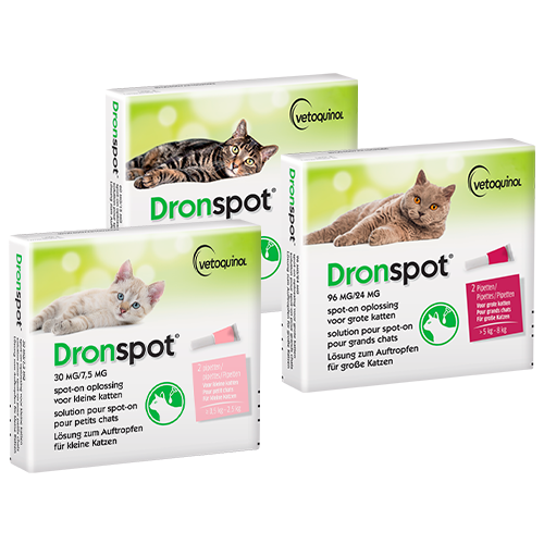 Dronspot voor katten alle verpakkingen