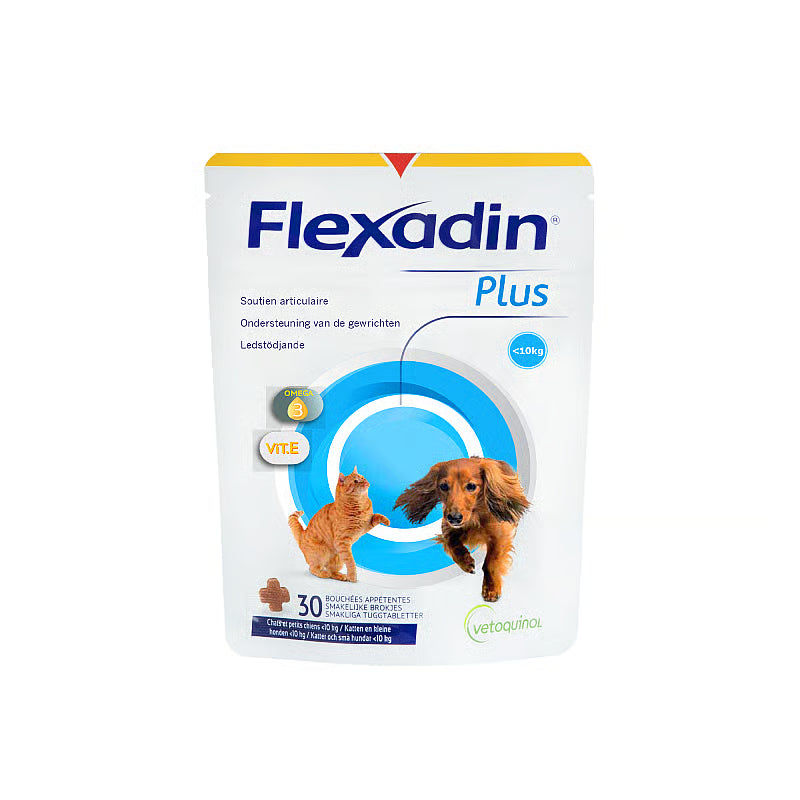 Flexadin Plus Mini voor honden en katten 30 chews