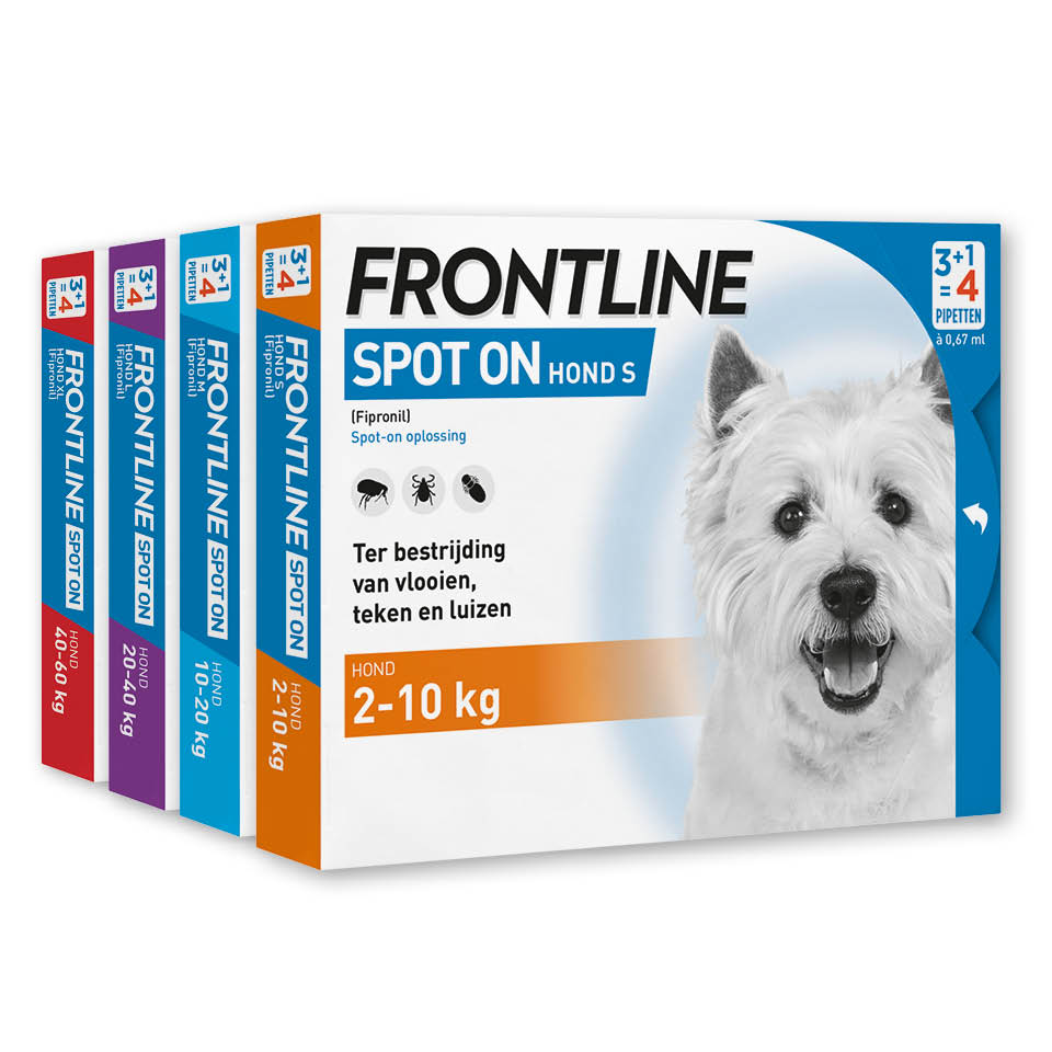 Frontline Spot On voor elke hond