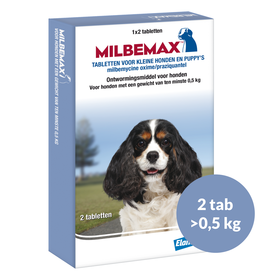 Milbemax Hond Ontwormingstabletten