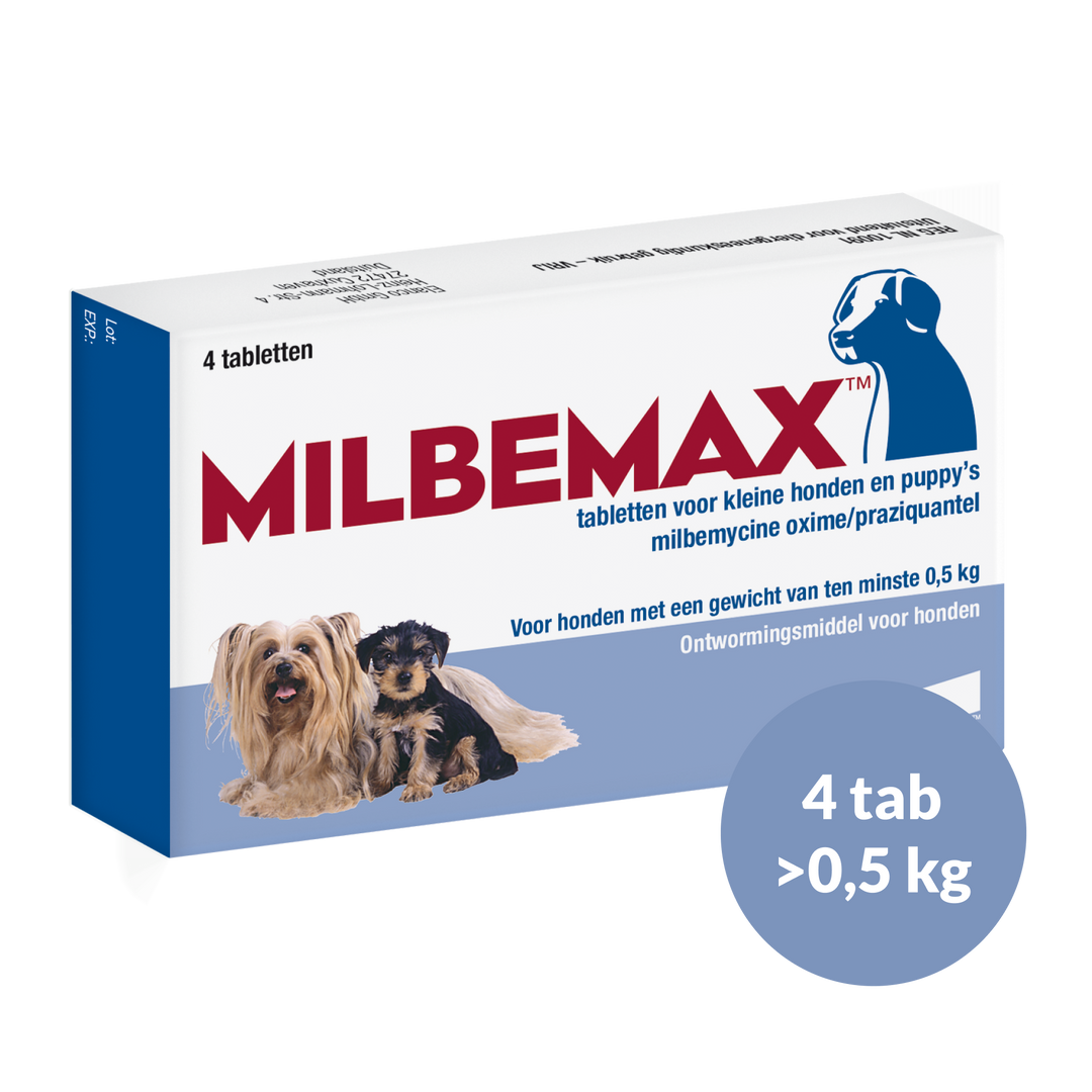 Milbemax Hond Ontwormingstabletten