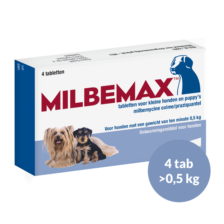 Milbemax Hond Ontwormingstabletten