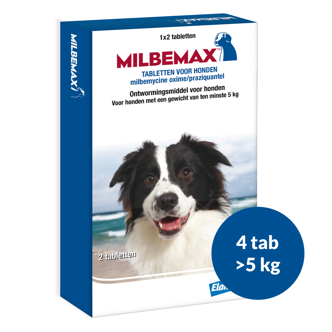 Milbemax Hond Ontwormingstabletten