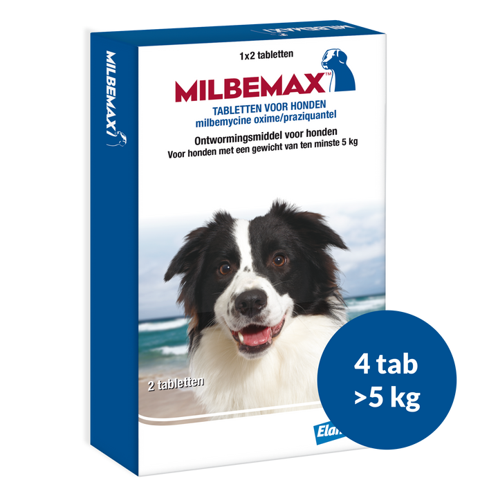 Milbemax Hond Ontwormingstabletten