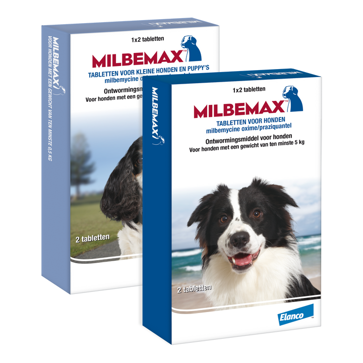 Milbemax Hond Ontwormingstabletten