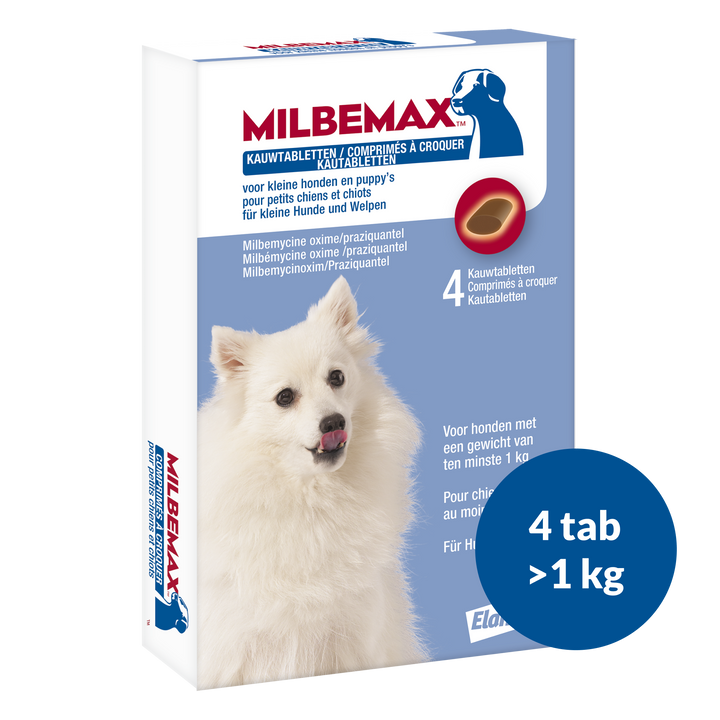 Milbemax Hond Kauwtabletten