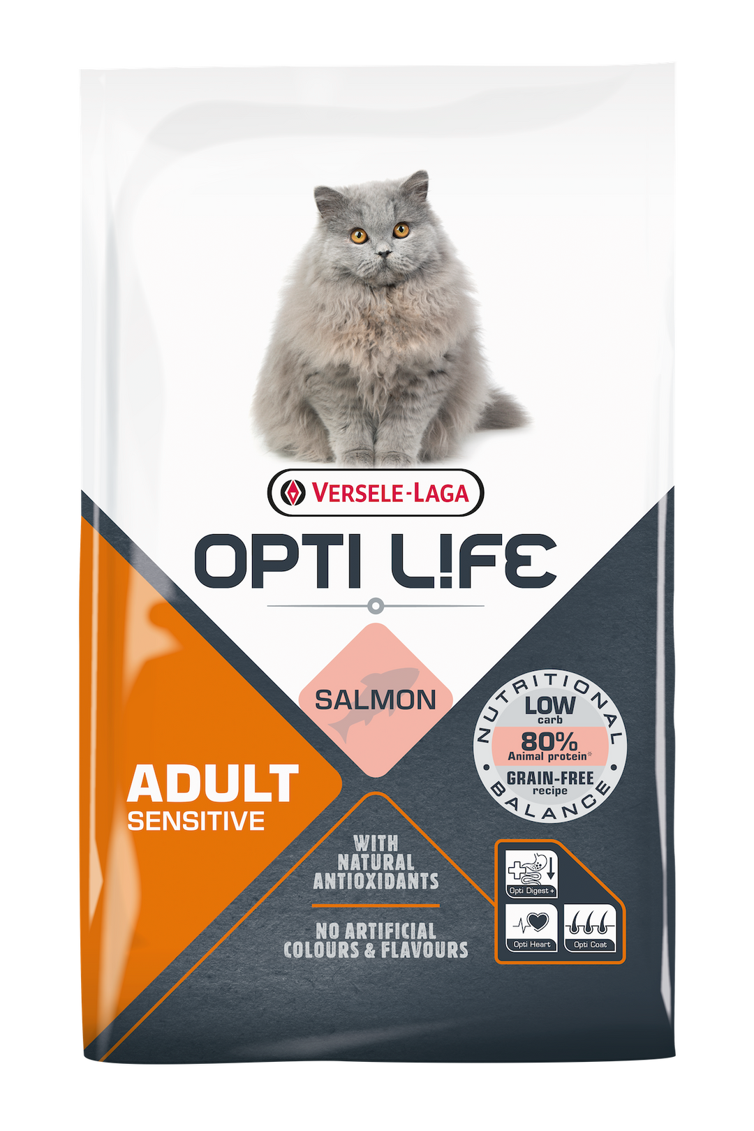 Opti Life Sensitive Zalm Kattenvoer