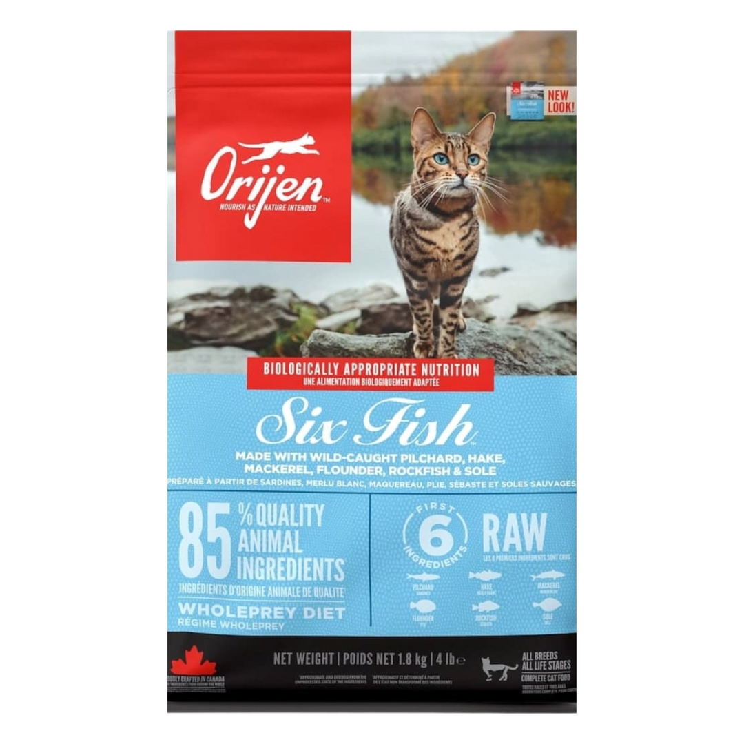 Orijen Six Fish Kattenvoer