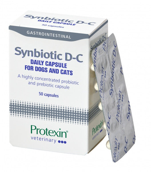 Protexin Synbiotic D-C 50 capsules Strips