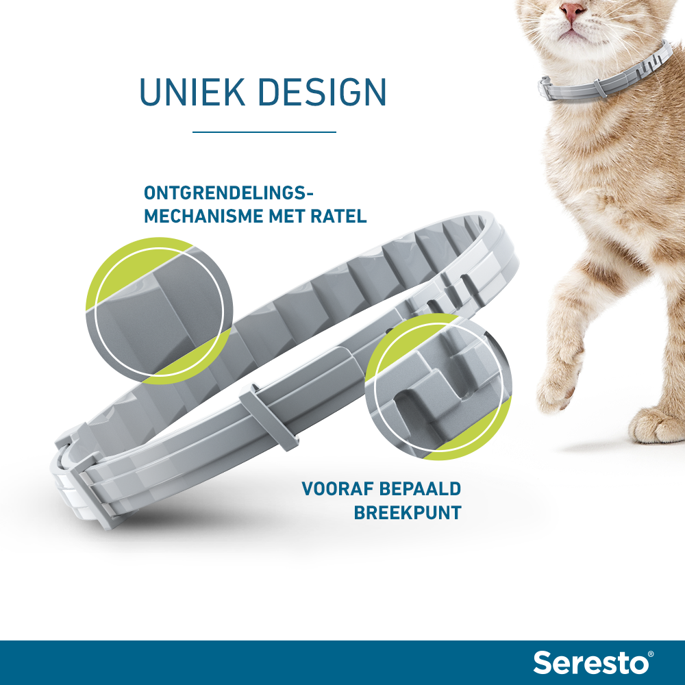 Seresto voor katten uniek design