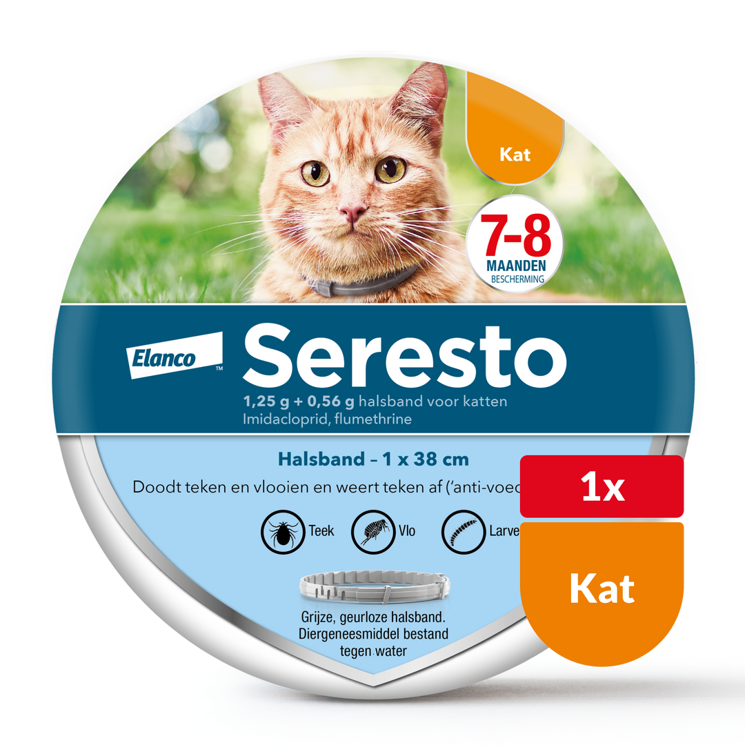 Seresto Vlooienband voor Katten