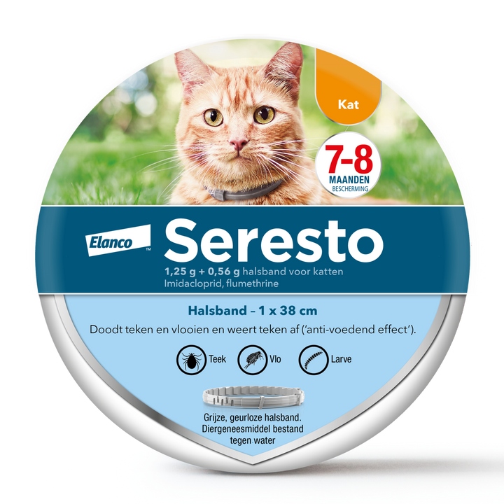 Seresto Vlooienband voor Katten