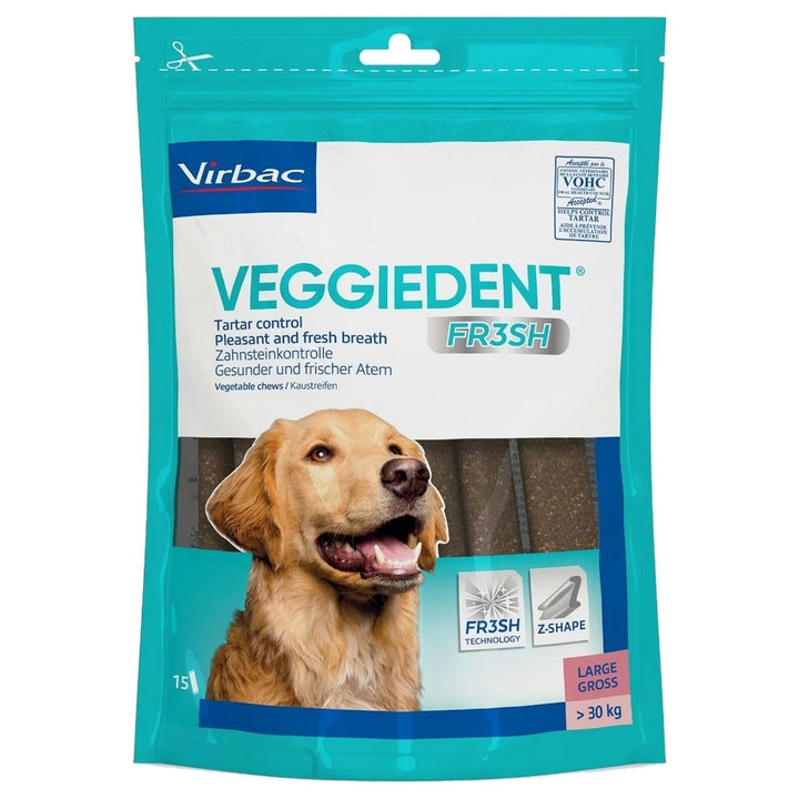 Veggiedent Kauwstrips Maat L