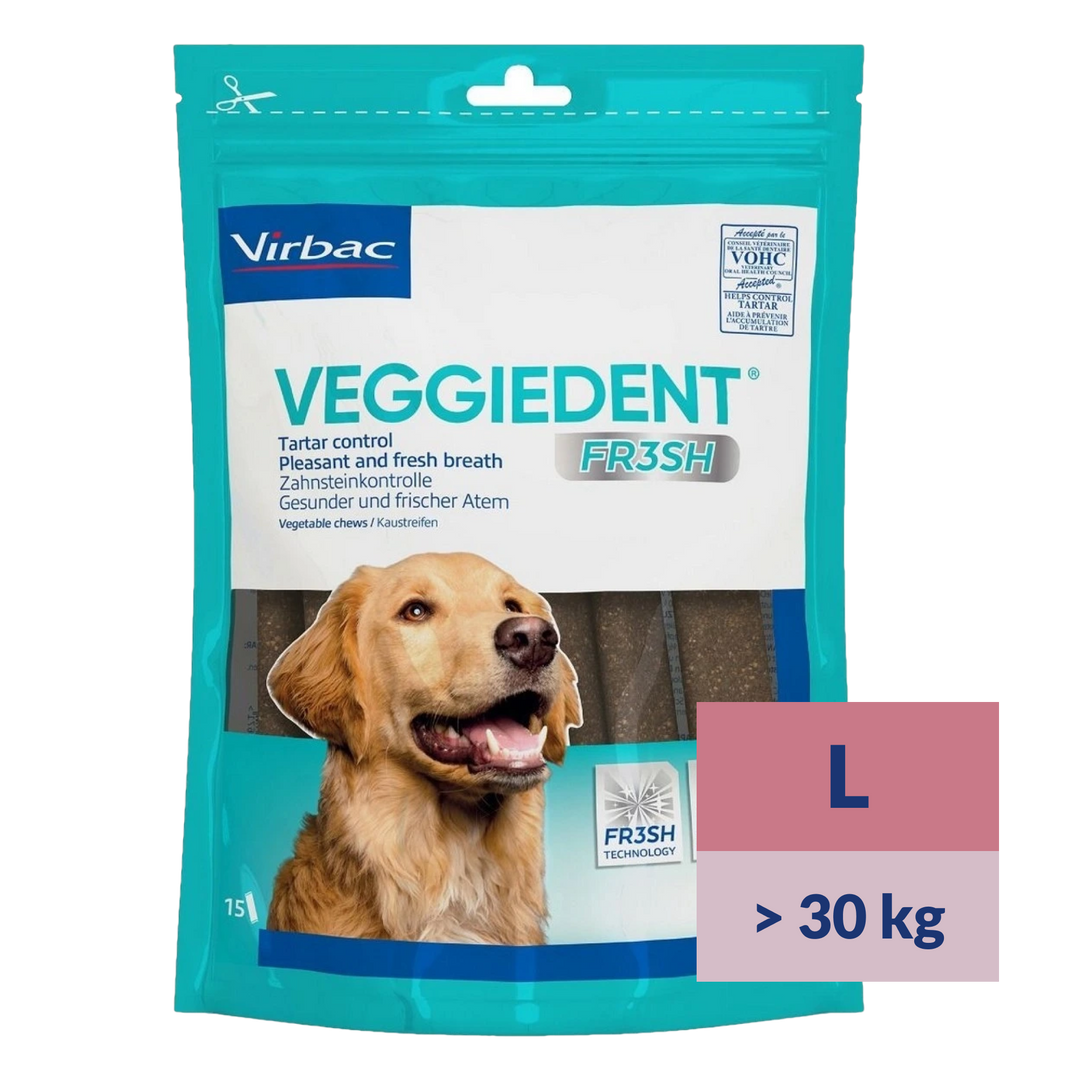 Virbac Veggiedent FR3SH Kauwstrips