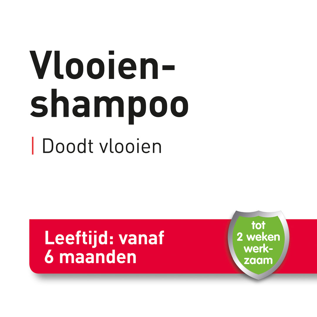 Beaphar vlooienshampoo doodt vlooien en is 2 weken werkzaam