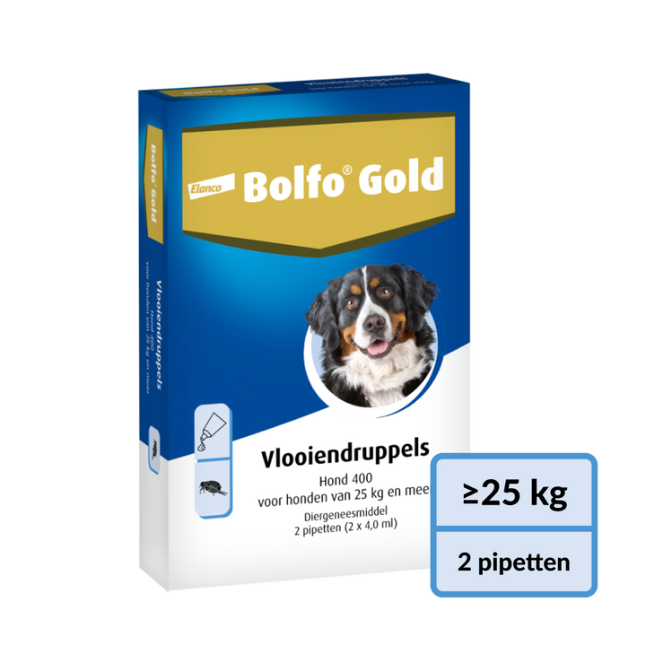 Bolfo Gold voor Honden - Anti Vlooienmiddel