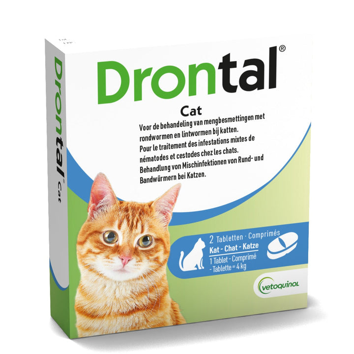 Drontal Cat Ontworming voor Katten 2 tabletten