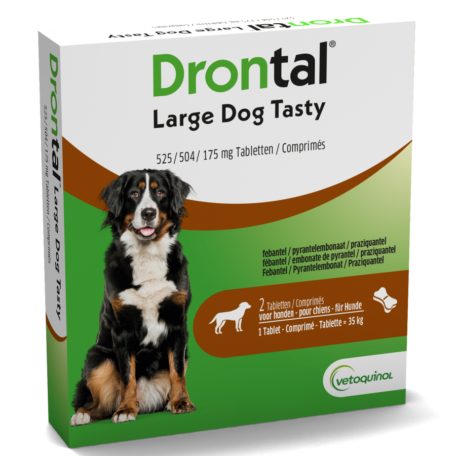 Drontal Large Dog Tasty Ontworming 2 tabletten