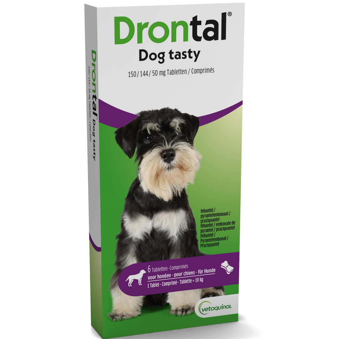 Drontal Hond Tasty Ontworming 6 tabletten