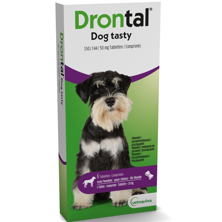 Drontal Hond Tasty Ontworming 6 tabletten