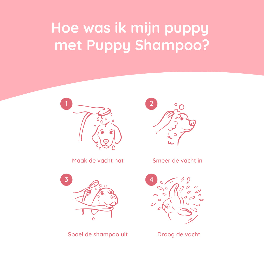 Greenfields Puppy Shampoo Gebruiksaanwijzing