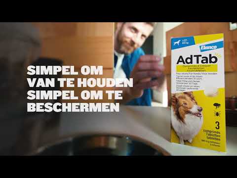 AdTab Kat Vlo & Teek Kauwtabletten - 3 tabletten