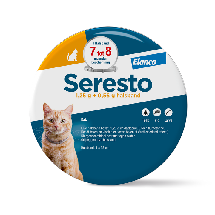 Seresto Vlooienband voor Katten 1 halsband