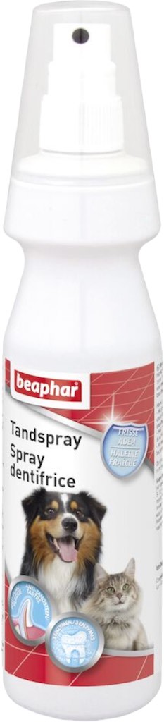 Beaphar Tandspray Honden Katten Voorkant Verpakking