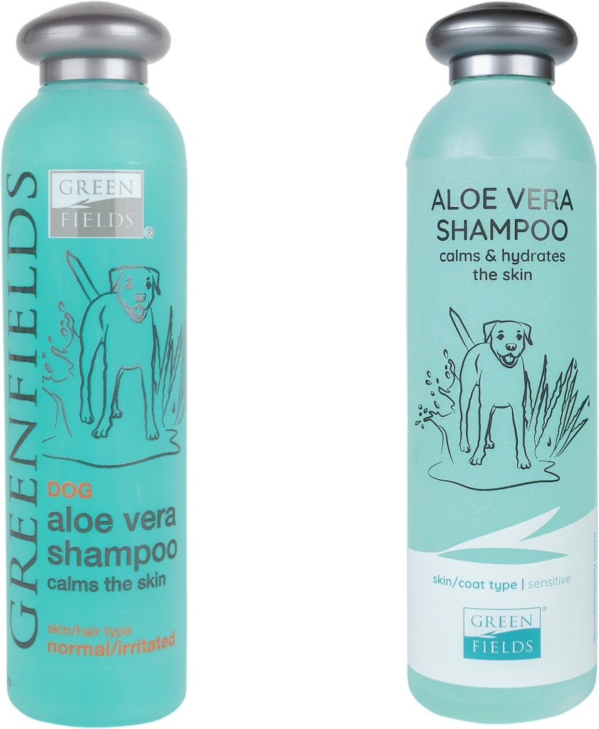 Greenfields Aloe Vera Hondenshampoo Nieuwe Verpakking