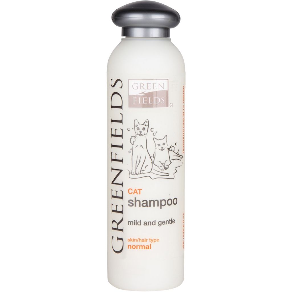 Greenfields Shampoo Cat Voorkant Verpakking