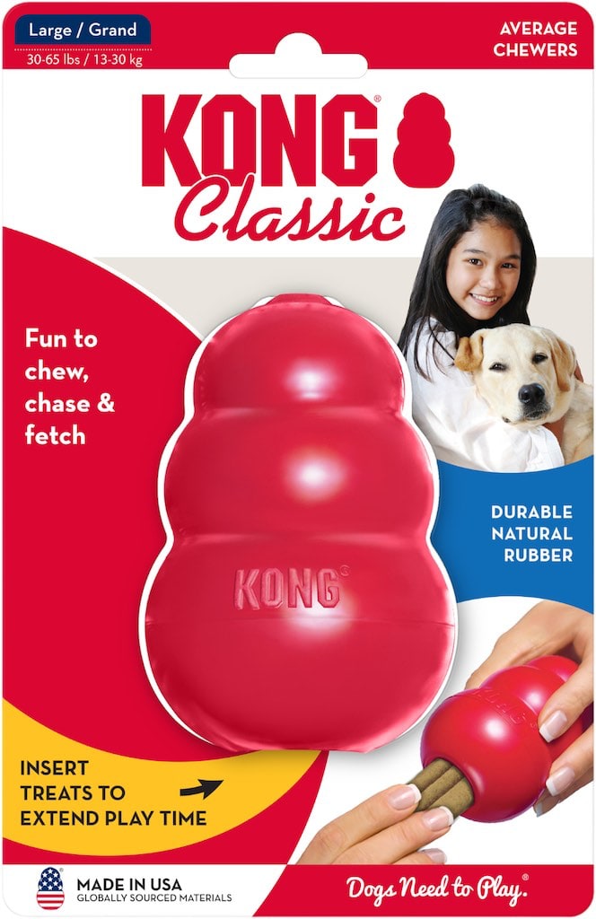 Kong Classic L Voorkant Verpakking