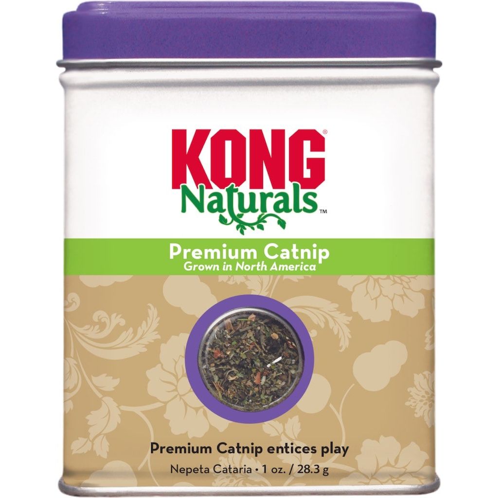 Kong Naturals Catnip Kattenkruid 28g Voorkant Verpakking