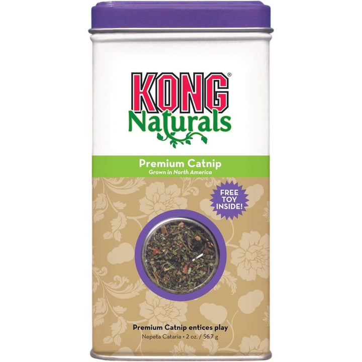 Kong Naturals Catnip Kattenkruid 57g Voorkant Verpakking
