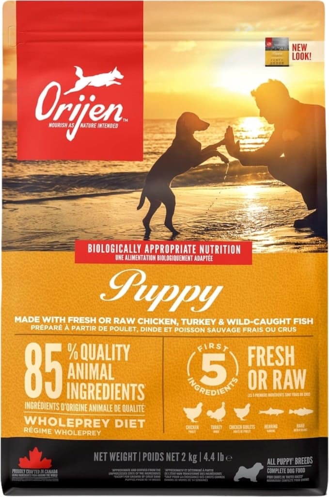 Orijen Puppy Hondenbrokken 2kg Voorkant Verpakking